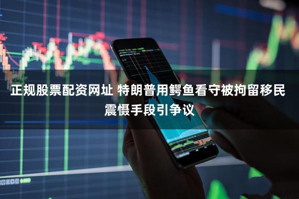 正规股票配资网址 特朗普用鳄鱼看守被拘留移民 震慑手段引争议